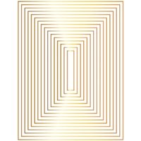 New 2023 A-2 Foil Borders Hot Foil Plate Metal Cutting Dies Scrapbooking For Paper Making Embossing Frame Card no Stamps