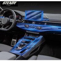 For Audi A5 S5 2021-2022 2023 Car Interior Center Console Transparent TPU Protective Film Anti-scratch Repair Accessories Refit