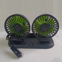 5V 12V 24V Car Fan Cooling Dual Head Usb Auto Cooler Air Fan Used For Automobiles And SUVs Care