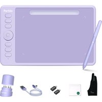 Parblo Intangbo S 7x4 Inches Digital Graphic Tablet for Drawing OSU Game with Battery-Free Stylus and Glove