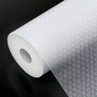 Water Drop Pattern Kitchen Cabinet Liner Eva Waterproof Refrigerator Mat Placemat Non-Sticky Easy to Clean Drawer Liner Moisture-Proof and Mildew-Proof