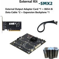 NVIDIA V100 SXM2 Graphics Card 300G Integrated Nvlink Lite Dual Card Sxm2 Adapter Board Plx8749 Aom-sxmv Simplified AI Computing