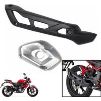 Motorcycle Insulation Decorative Cover Exhaust Pipe Trim Cover For Keeway RKF125 RKF 125