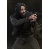 1/24 Scale Resin Figure Model Kit Fast Chase John Wick Hobby Miniature Diorama Unassembled and Unpainted Free Shipping