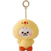 2026 BT21 Anime Kawaii Zoo Series Plush Doll Keychain Cute Cartoon Doll School Bag Pendant Decoration Birthday Gift Line Friends