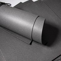 Cuttable PE Baseboard - 29x42cm Black Heavy-Duty Luggage Inner Support Panel (1.5mm)