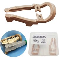 NIGF Distal Extension Premolar Rubber Dental Dam Clamp Rubber Barrier Clip Resin Clamp Long Short Dentistry Teeth Repair Tools