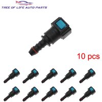 2/5/8/10 7.89 ID6 Auto Car Fuel Line Hose Coupler Quick Release Connect Connector Fuel Line Rubber Hose Coupler Carburetor Part