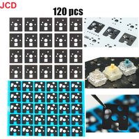 JCD 120pcs PCB Switch Pad Pads Stickers Foam EVA PE PORON Material for gasket improve sound quality BM60 BM65 BM68 XD64 BM80