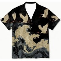 2026 Summer Fashion New Hawaii Shirt 3D Printed Adult and Children's Parent Child Flower Shirt Hawaii Vacation Breathable Top