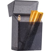 Glänzende Zigaretten etui Box Halter Abdeckung Kunststoff Zigaretten schachtel Feuerzeug Zigaretten schachtel Behälter Zigarette Tabak Aufbewahrung sb