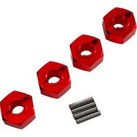 4Pcs Metal 12Mm Wheel Hex Hub Adapter For MJX Hyper Go 1/16 H16 16207 1/14 14301 14210 H1BM RC Car Upgrades Parts Accessories