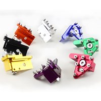 Motorcycle Folding Brake Head Accessories Motocross Rear Brake Lever Pedal Pedal Head Aluminum Alloy for Ktm Kawasaki Suzuki