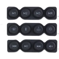 Black Multimedia Keycaps Rubber Keys for Logitech G915 G913 G815 G813 RGB TKL Mechinical Keyboard