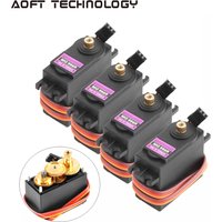 4PCS 13KG 15KG Servos Digital MG995 MG996R Servo All Metal Gear for JR Car RC Model Helicopter Boat Arduino UNO DIY