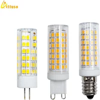LED Bulb E14 G4 G9 Ceramic Corn Lamp AC 220V 3W 5W 9W SMD 2835 Lampdas Led Spotlight Replace Halogen Chandelier Light