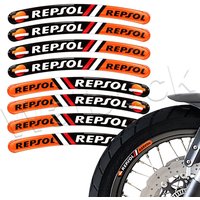 For Rep-sol CBR600RR CBR1000RR CBR900 CBR929 CBR954 CBR250 CBR400R 3D Motorcycle Wheel Sticker Rim Stripe Accessories Decal