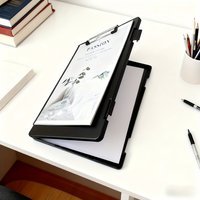 A4 File Folder Storage Box Plate Clip Student Special Test Paper Storage And Finishing Artifact Large Capacity Subject Test Pa