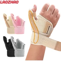 1PCS Adjustable Thumb Spica Splint Brace for Arthritis Support - Unisex Left/Right Hand Stabilizer for Sports & Daily Use