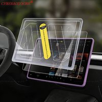 For Tesla Model Y Juniper 2026 16-inch Tempered Glass Screen Protector Matte Anti Glare HD Center Control Film Protection Cover image 4