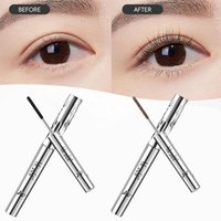 Waterproof Mascara Long-Lasting Silk Fiber Steel Tube Eyelash Extensions Non-Clumping Natural Curling Eye Lash Makeup Cosmetic