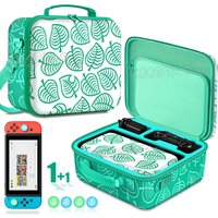 Cute Storage Bag For Nintendo Switch Animal Crossing Theme Nintend Switch Carry Case Nintendoswitch Accessories Portable Pouch