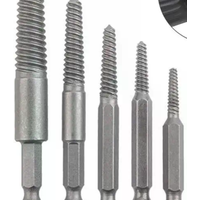 5/6Pcs Broken Bolt Extractor Set Electric Screw Remover With Center Drill Bits For Easy Thread Removal Tool Set