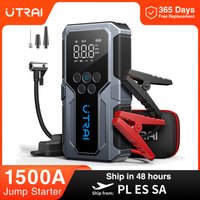 UTRAI 1500A Car Jump Starter Power Bank Portable 150PSI Air Pump Car Battery Emergency Boosters Starting Device Car Starter 2024 image 4