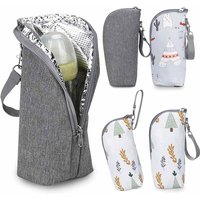 Baby Flaschenwärmer Tasche Säuglingsernährung Flasche Aluminium Folie Isolierung Taschen Tragbare Ausflug Kinderwagen Hängen Tasche für Lagerung Tasse