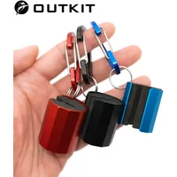 OUTKIT New Fishing Rod Holder Lure Portable BFS Aluminum Alloy Fly Fishing Tackle Quick Rod Assistant Tools