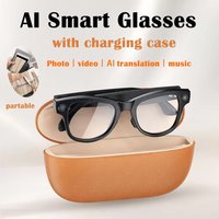 2026 New Smart Glasses with Camera Video Recording AI Photo Recognition Bluetooth Call Voice Translation Sunglasses Men Women