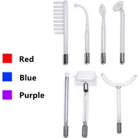 High Frequency Facial Machine Replace Electrotherapy Glass Tube Electrode Wand Beauty Therapy Puffy Acne Spot Wrinkles Remover