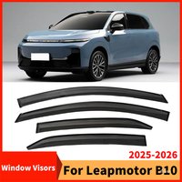 New Style Tuning Accessories Body Kit Part Window Visors For Leapmotor B10 2025-2026 Shade Wind Deflector Rain Guard Brow
