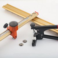 Glass Cutter Self Controlled Oiling Glass Cutting Tool Portable Glass Cutting Knife Durable Glass Tile Cutter for Tiles