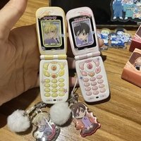 Dostępny od ręki: Figurka anime z funkcją nagrywania głosu, zawieszka na telefon, kolekcjonerski prezent urodzinowy z serii „School Host Club”.