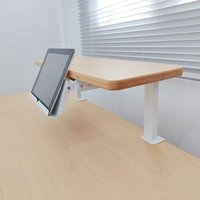 No Punching Solid Wood Desktop Shelf Office Desk Storage Rack Student Reading Rack Folding Bracket Bookshelf