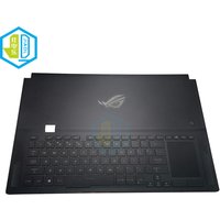 UI US Spanish RGB Colorful Backlit Touchpad Palmrest Keyboard For ASUS ROG Zephyrus GX701GW GX701 GX701GX 90NR01U1