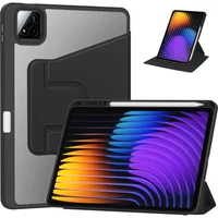 360 Rotation Cover For Xiaomi Pad 7 Case 2024 with Pencil Holder Cover For Coque Xiaomi Pad 7 Pro Mi Pad 7 Case 11.2"Tablet Case