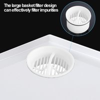 For 6960 6963 6961 6962 Bathroom Floor Drain Valve Drain Filter Accessories Replacement Shower Drain Tube Hair Filter Basket