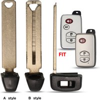 kutery Pour Toyota Corolla Camry Avalon Reiz RAV4 Couronne Venza Prius Cruiser Terre Matrice à distance lame de clé Porte-clés de voiture