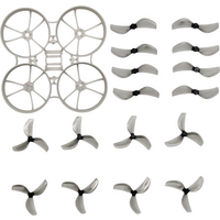 BETAFPV Meteor75 Pro Crash-Resistant Frame + Gemfan 45mm 3-Blade Propellers suitable for 1S Micro Whoop FPV racing drones