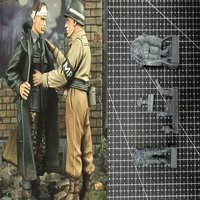 High Quality Cast Resin Model Assembly Kit 1/35 Searcher Soldier, Unpainted, Needs To Be Assembled