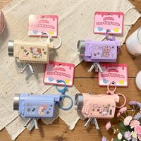 Student Toy Grab Baby Machine Small Pendant Ornaments Creative Cartoon Animal Projector Camera Fun Decompression Key Chain