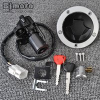 Fuel Gas Cap Ignition Switch Seat Lock Key For Kawasaki ZX1000 ZX636 Ninja 1000 ZX6R ZX10R ZX1000 Z1000SX 51049-0039 27005-0556