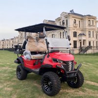 Electric Golf Cart with Club Tour Bus off-Road Independent Suspension Half-Slope Self-Parking 2-8 Person Lithium Battery Version