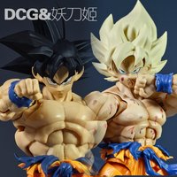 In Stock Dcg Dragon Ball Goku Super Normal Black Hair Head Sculpt Accessories Pack