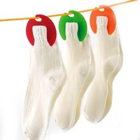 Multiuse Sock Sorters for Underwear,Necktie Household Clothes Pegs Sock Organizers Sock Clips Clothespins Sock Holder Rings