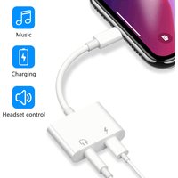 Headphone Adaptador for IPhone 14 13 12 11 X 8 7 Plus Aux Audio Splitter for Lighting To 3.5mm Adapter Earphone Jack Cable