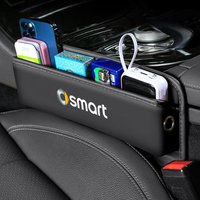 Car Special Seat Crevice Storage Box Seat Slit Catcher Organizer For SMART Eq Fortwo Forfour 453 451 452 450 454 accesorios