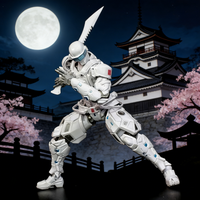 New Jiwan Studio Storm Shadow Ps001 Assembly Model Special Forces Snake Eyes Super Black Warrior Action Figure Toy Gift
